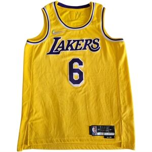 LeBron James LA Lakers 2021-2022 NBA 75th Anniv. Icon Edition Nike Swingman NBA